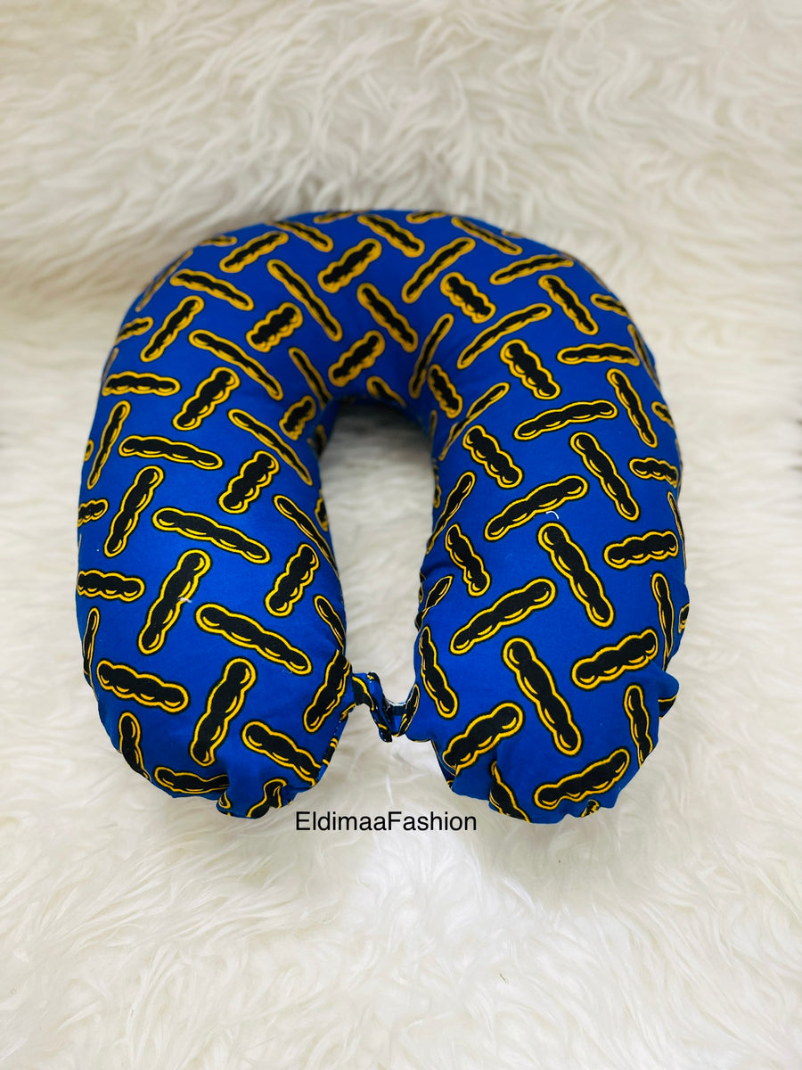 Neck Donut Travel Pillow Navy Blue