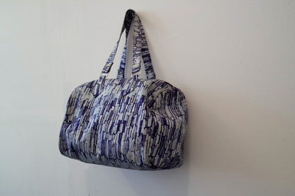 Purple Ankara Handbag by Eldimaa Fashion - Eldimaa Fashion