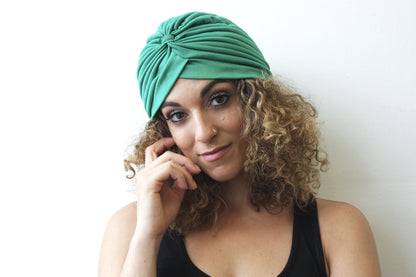 Green Turban for Women - Eldimaa Fashion