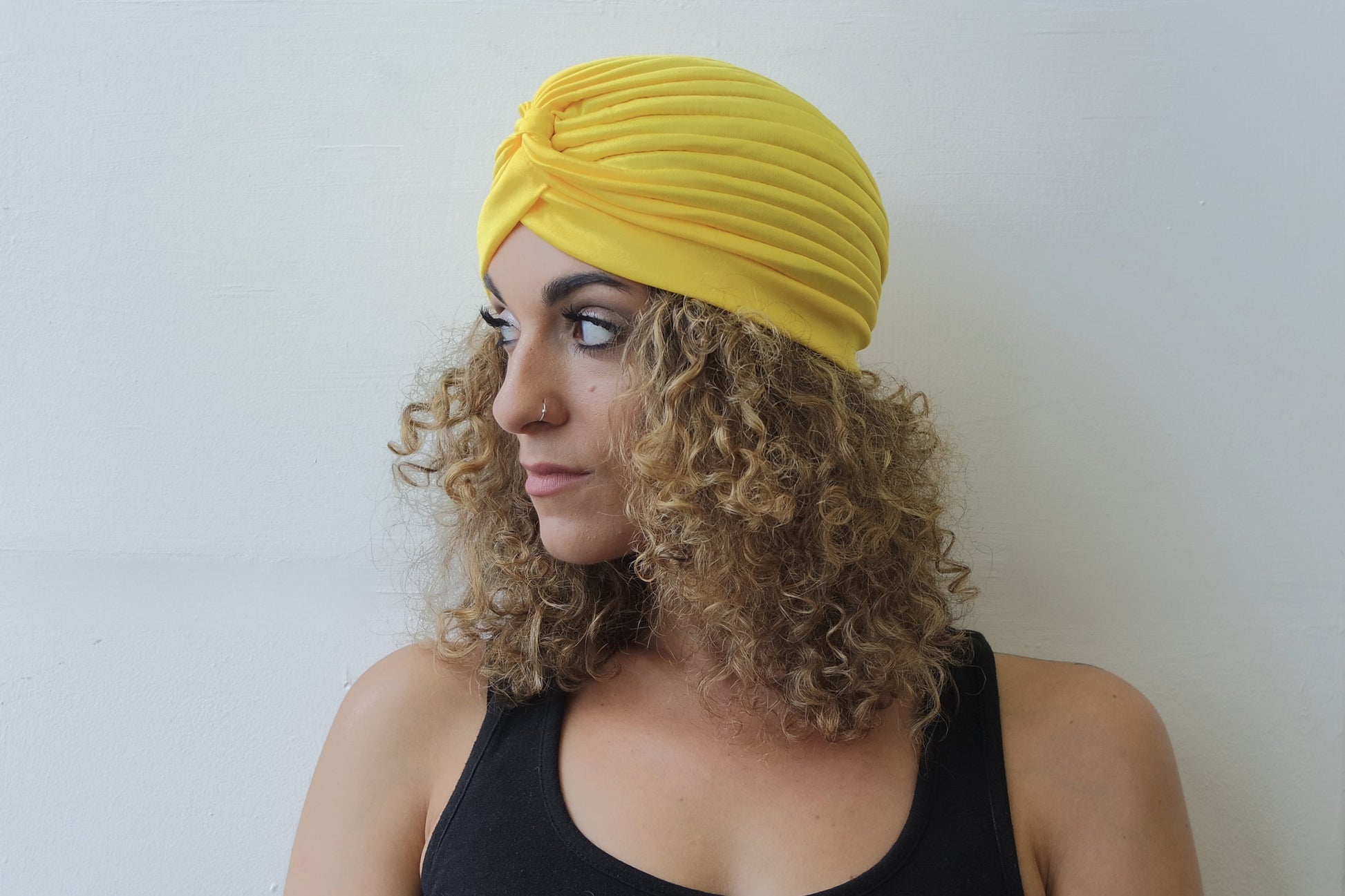 Yellow Turban for Women - Eldimaa Fashion