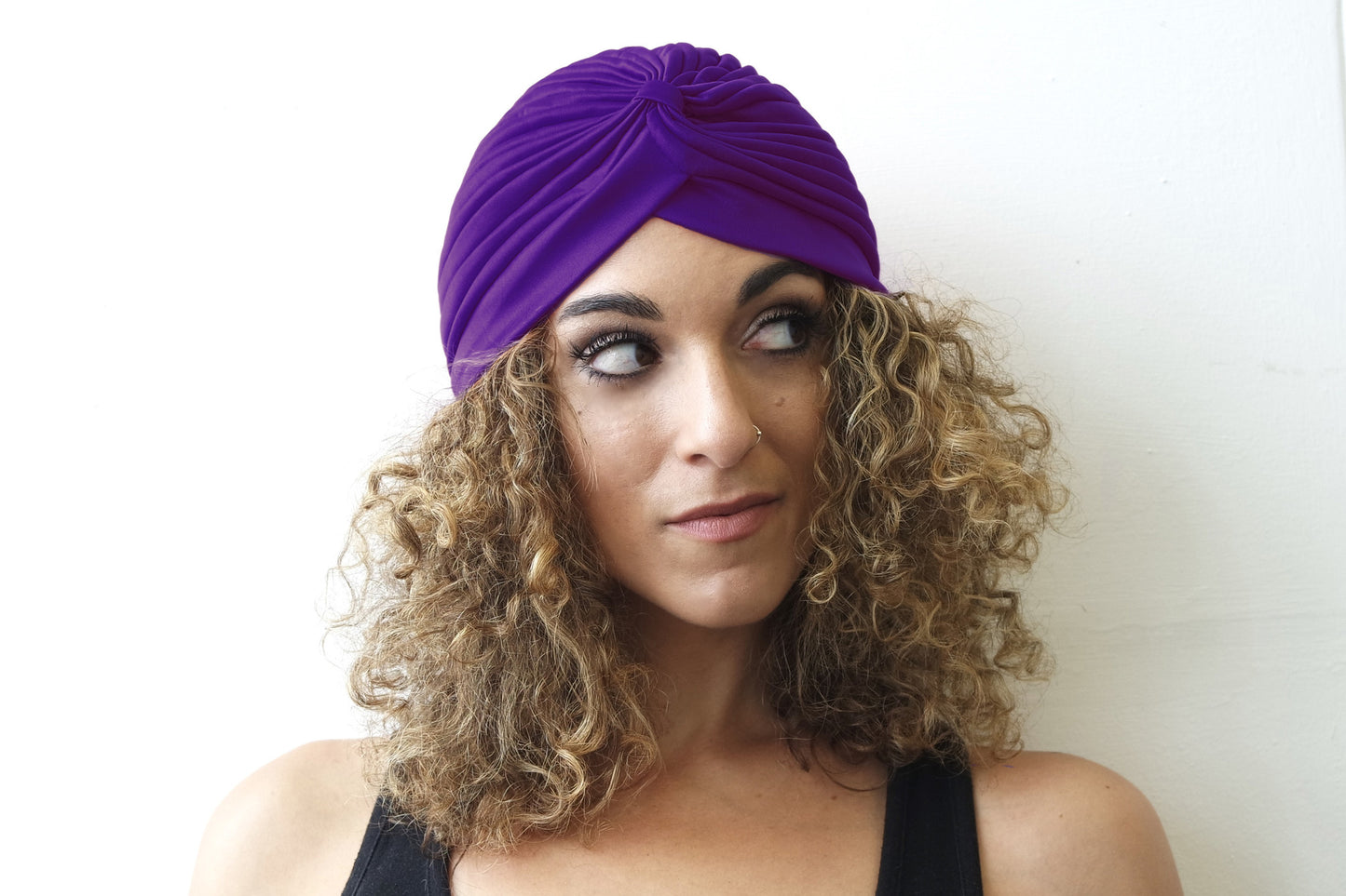 Purple Turban for Women - Eldimaa Fashion